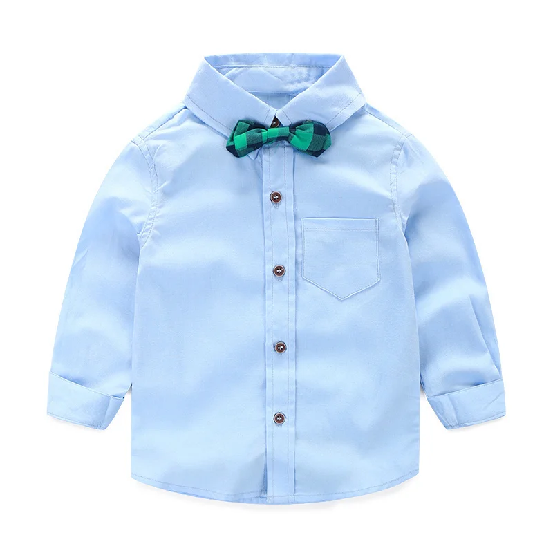 Boy Gentleman Outfits Suit 2018 Bow Tie Long Sleeve Shirt+Vest+Pants 3PCS Formal Party Clothes Toddler Kids Boys Clothing Sets |