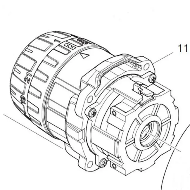 Шестерни в сборе 126409-9 для Makita DDF481 DDF481Z DF481D