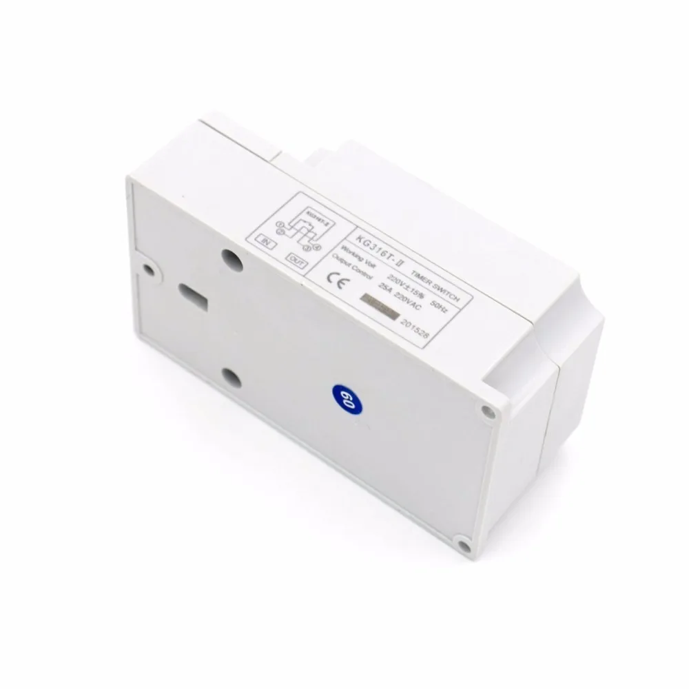 KG316T II 220VAC ЖК дисплей программируемый таймер контроллер переключатель|switch