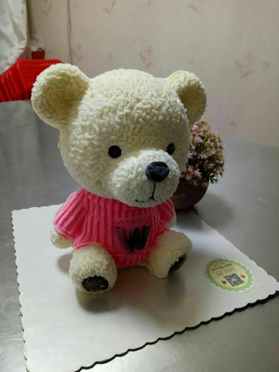 Силиконовая форма для торта 3D большой медведь Тедди с W образной формой шоколада