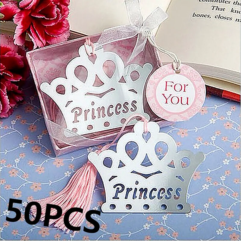 Изысканная корона принцессы regalos de boda para los invitados 50 шт. сувениры для детского душа