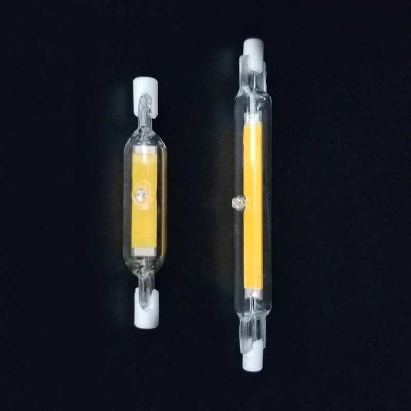 Затемнения j78 r7s 7 Вт 78 мм СИД осветительные лампочки j118 led cob 15 118 лампы AC220-240V