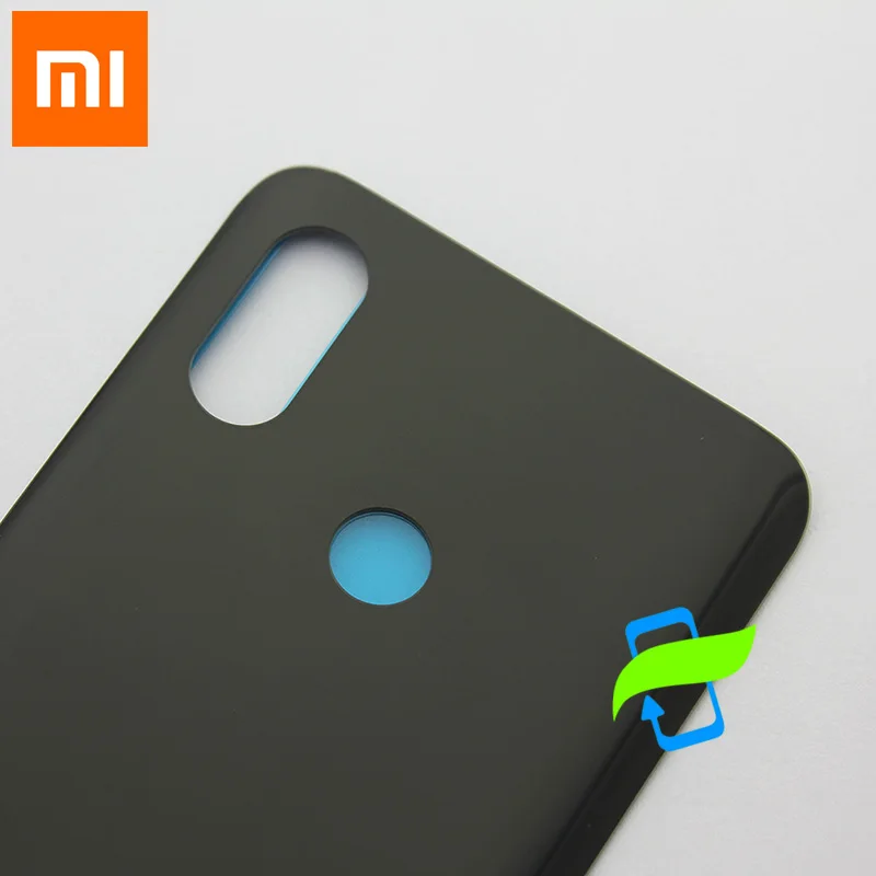 Xiaomi Mi8 Mi 8 Back Battery Cover Back Housing 3D Glass Cover Case For XIAOMI Mi 8 Rear Door Back Cover