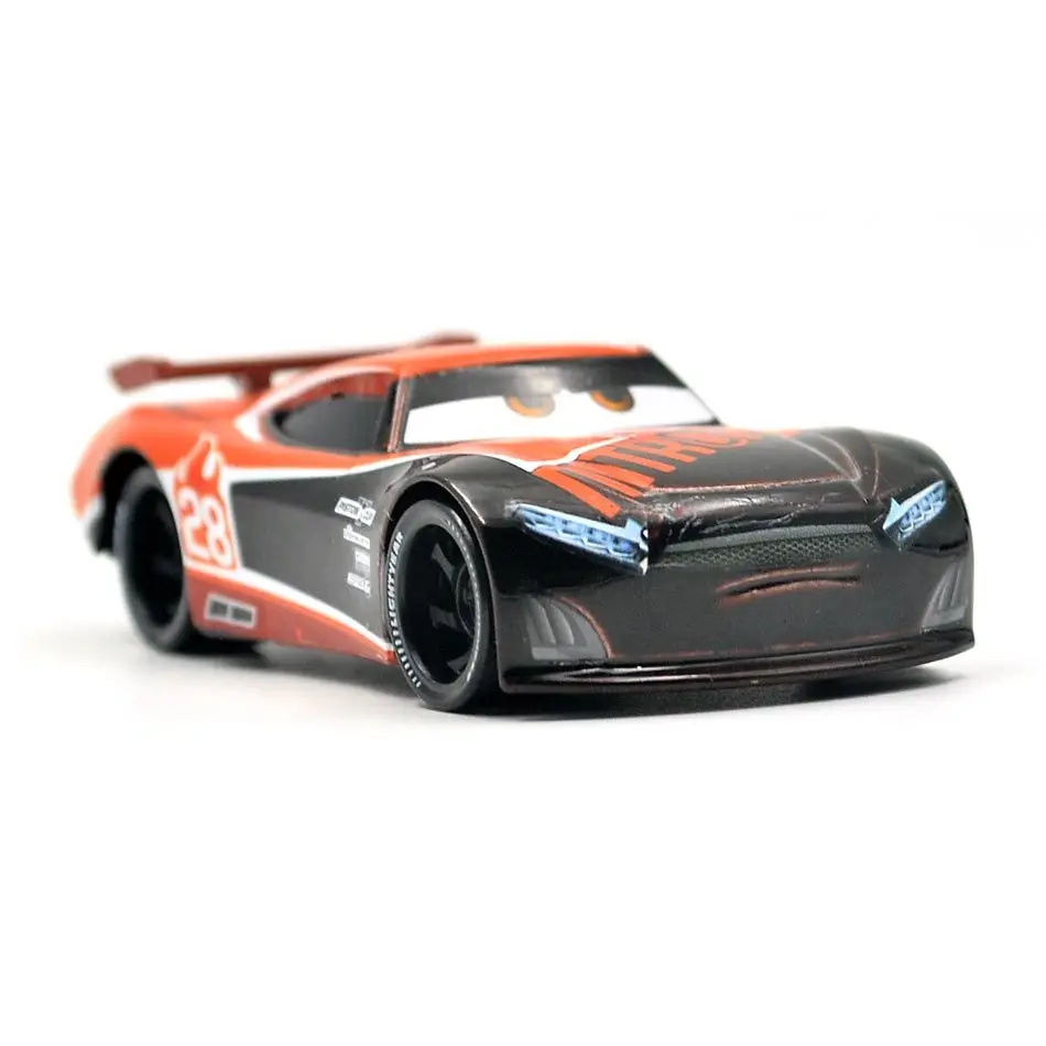 Disney Pixar Cars 3 Lightning McQueen Mater Jackson Storm Ramirez 1:55 литье под давлением металлический сплав модель 27 стиль игрушка автомобиль подарок для детей