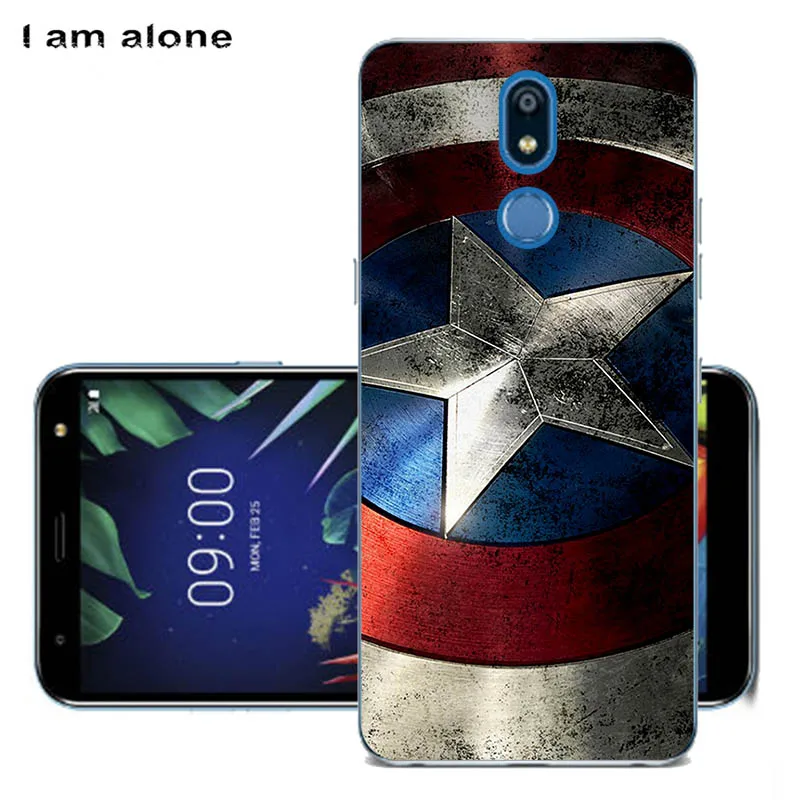 Чехлы для телефонов I am alone для LG K40 5,7 дюйма, термополиуретановые чехлы с милым рисунком, модные чехлы для LG K40 - Цвет: Solf TPU W8