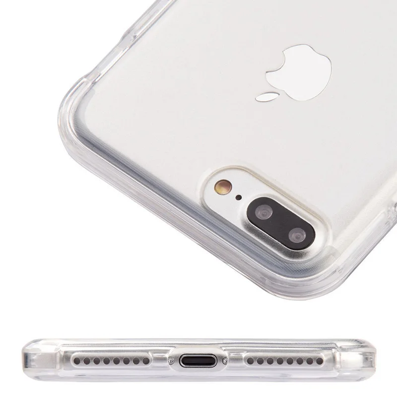 For Apple iPhone 6 6s Case Slim Crystal Clear TPU Silicone Protective Sleeve for plus / Plus Cover Cases |