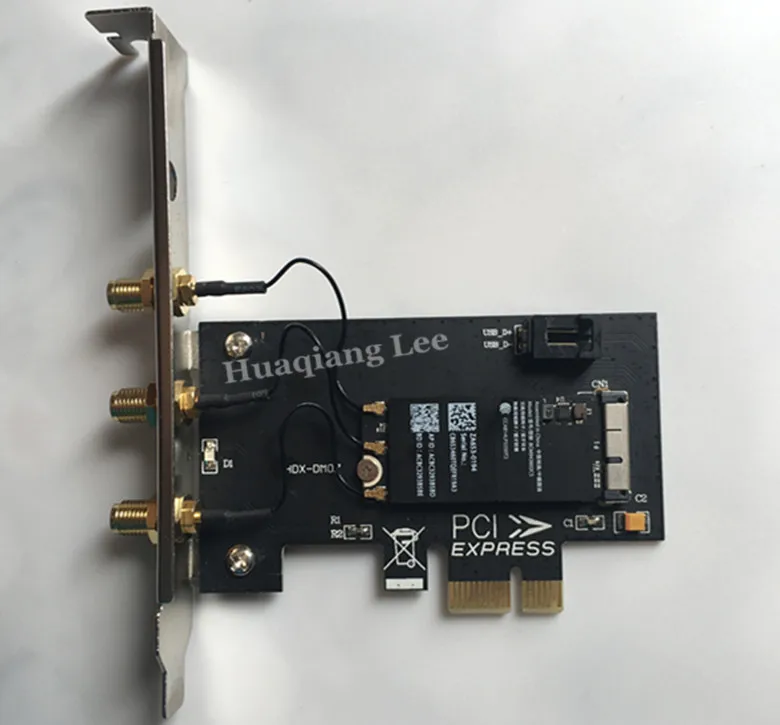 Беспроводная Wi-Fi карта Broadcom BCM943602CS 802 11 + Bluetooth 4 1 для настольных ПК с mini pci-e к PCI-E 1X