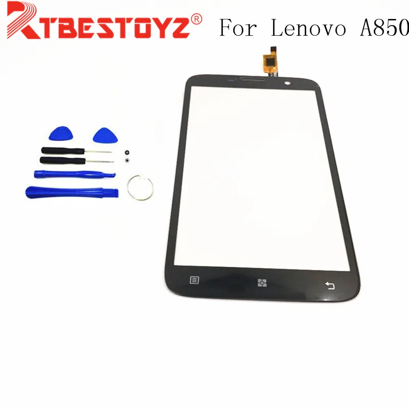 RTBESTOYZ 5 ''сенсорный экран сенсор для Lenovo A850 сенсорный дигитайзер Сенсорная