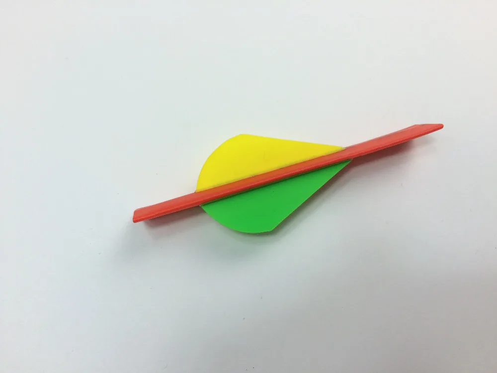 Новый стрельба из лука продукты 6 шт в комплекте 2-дюймовый Quickfletch Твистер лопатки