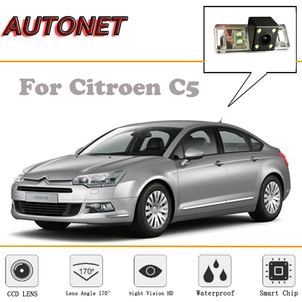 

AUTONET Rear View camera For Citroen C8 MK2 2002~2015 For Lancia Zeta/Night Vision/Reverse Camera/Backup/license plate camera