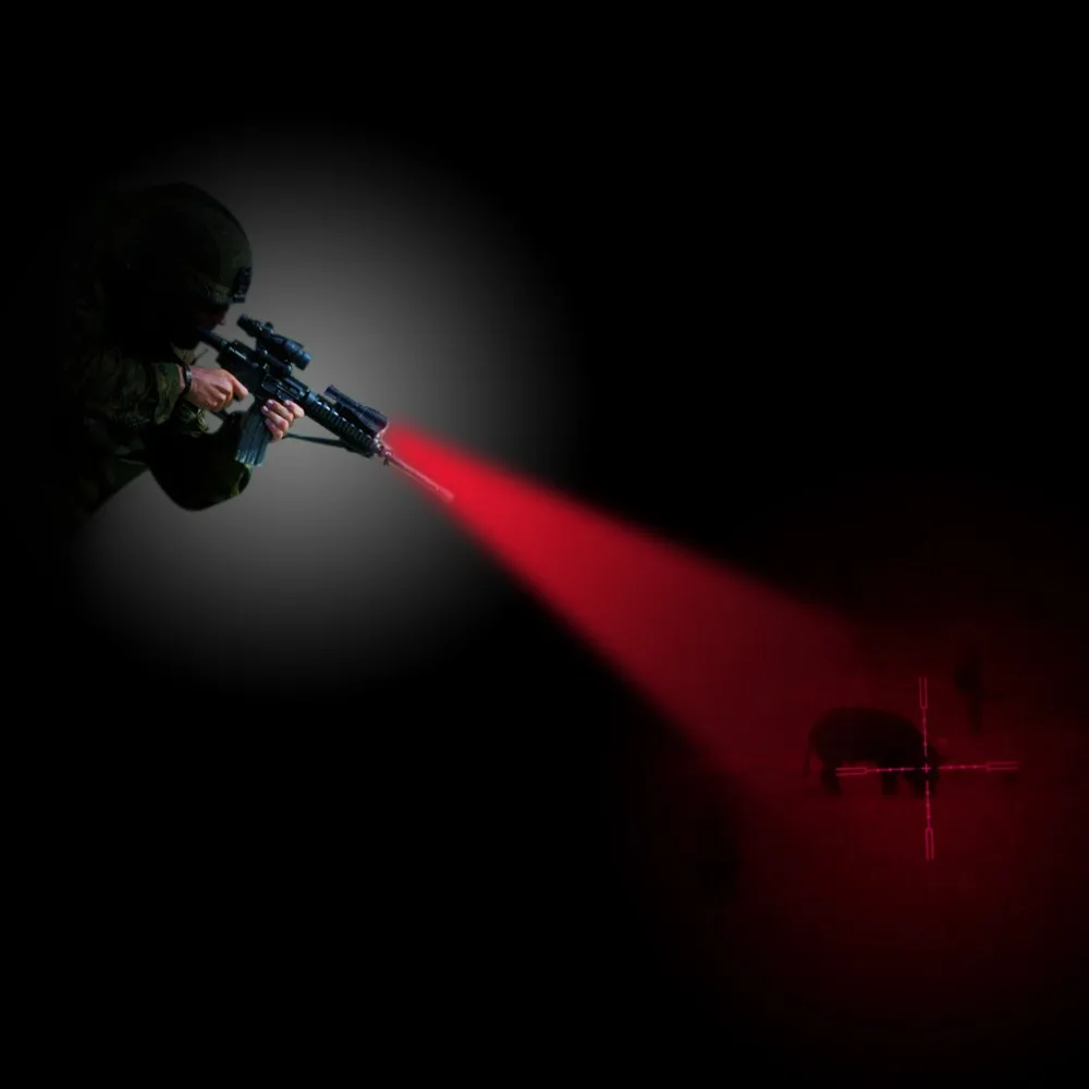 Светодиодный охотничий фонарик перезаряжаемый фонарь с дальним расстоянием