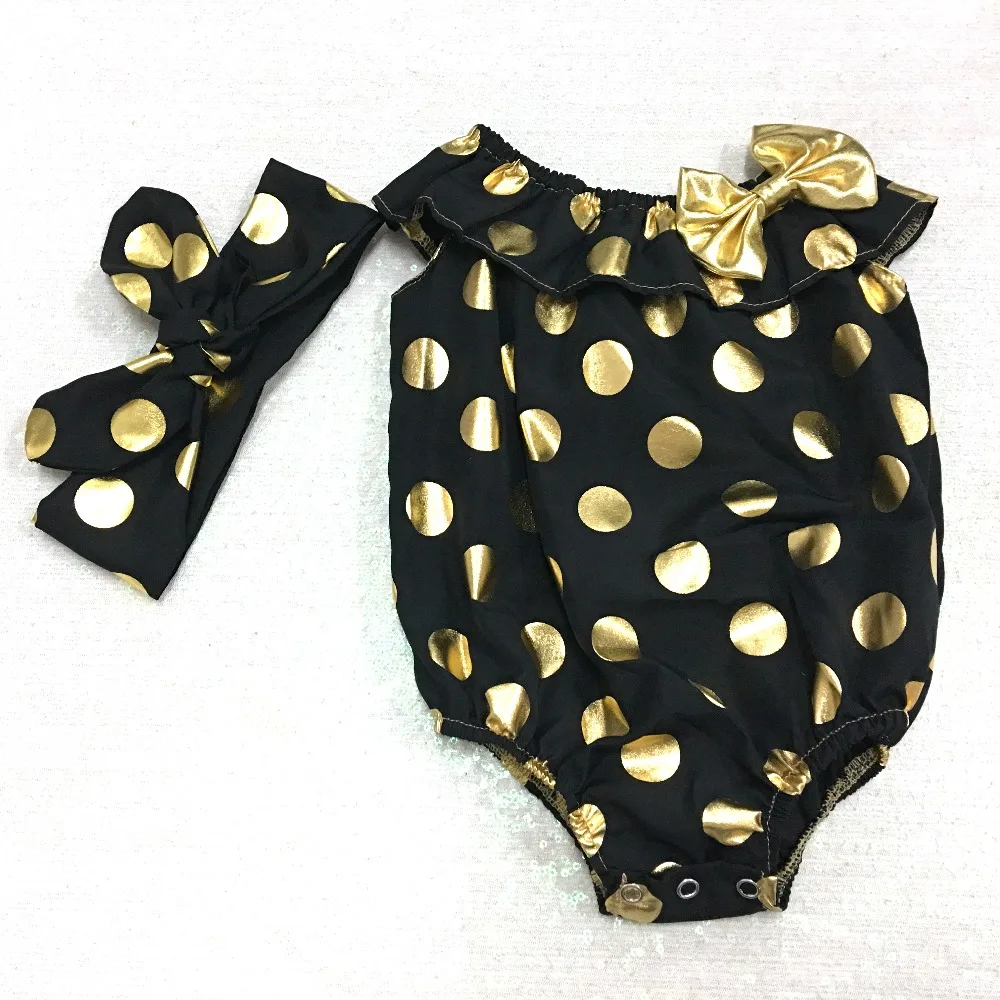 Детский комбинезон с узором в горошек купальный костюм для девочек Купальник