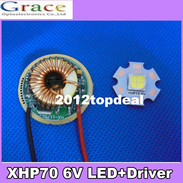 1 комплект новый светодиодный эмиттер Cree XLamp XHP50 20 Вт 12 В 2546lm @ 19 ный белый светодиод