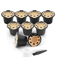 reusable capsules nespresso 3 pack refillable pods fliter for nespresso machines originalline compatible free for spoon