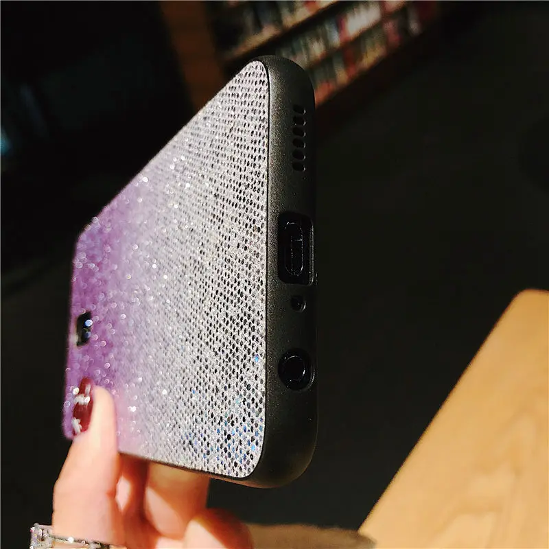 Чехол для телефона OPPO R9 R9S R11 R11S Plus F5 F7 F9 A5 A7 A77 A79 A83 A71 A73 Блестящий силиконовый