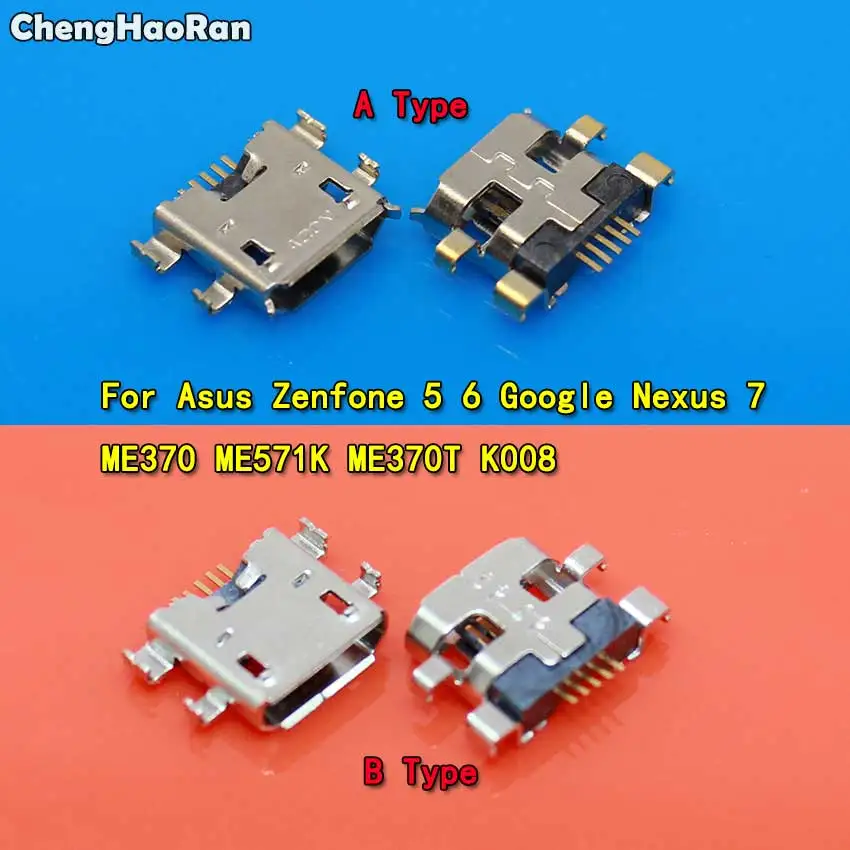 ChengHaoRan 2 шт. порт зарядки Micro USB разъем док-станция для Asus Zenfone 5 6 Google Nexus 7 ME370 ME571K ME370T