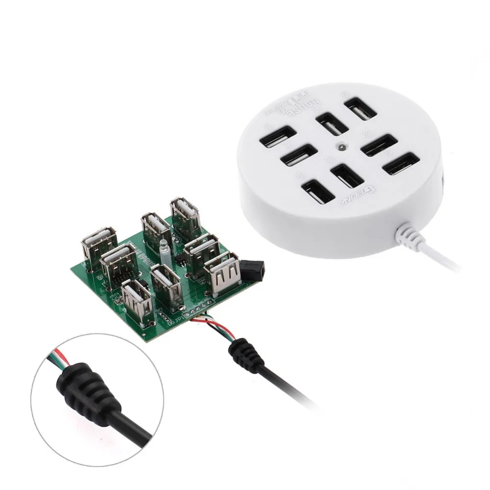 Высокоскоростной USB концентратор с 8 портами 2 0 порт OTG разветвитель для Apple Macbook Air