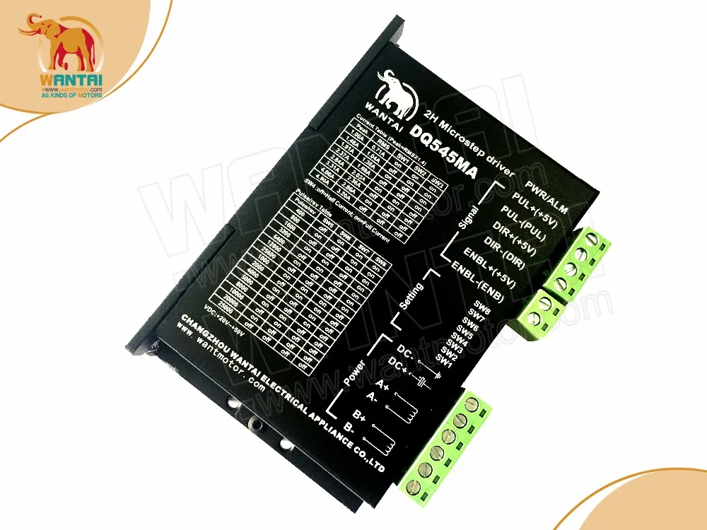 Новинка! Микрофрезерный станок с ЧПУ Wantai Driver4PCS DQ545MA для замены DQ542M PEAK4.5A 18- 50V 128 |