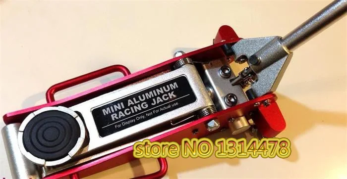 Мини Алюминий Гонки Jack рук не может поднять автомобиля только для декоративных