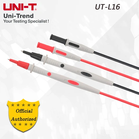 UNI-T UT-L16 щупов/вход универсальная ручка для мультиметра с прямым входом; Силиконовый провод с двойной изоляцией
