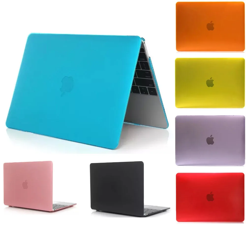 Кристально прозрачный чехол из твердого материала для ноутбука Apple MacBook Pro 13 15 Retina Air 11.