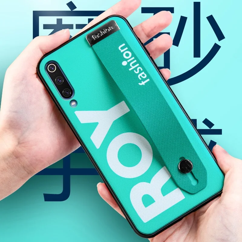 For Xiaomi MI 9 MI9 Case Hard Plastic Wrist Strap for Mi 8 SE Mi8 Band mi lite Fashion |