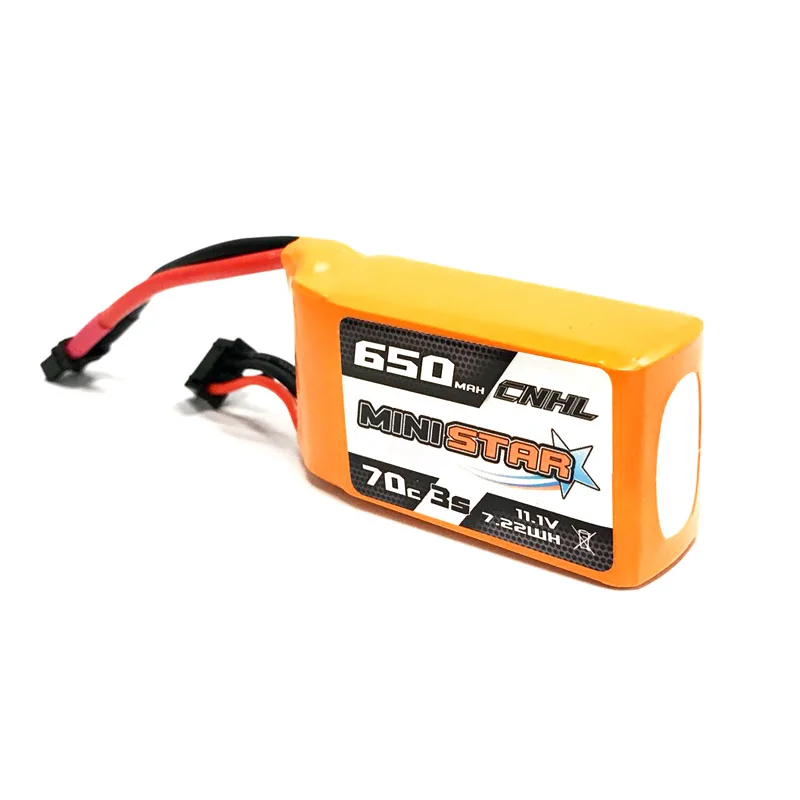 Cnhl Mini Star серии lipo Батарея 11.1 В 650 мАч 3 S 70c (макс. 140c) С xt30u плагин RC Батареи для