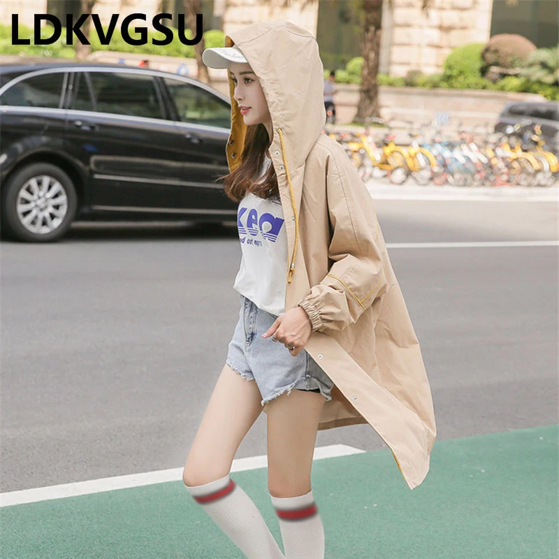 Женская однобортная парка с капюшоном свободная длинная хлопковая утепленная