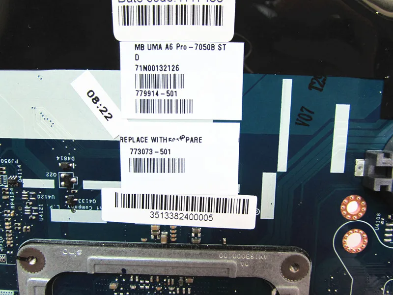 Для HP PROBOOK 455 G2 Материнская плата ноутбука 773073 501 779914 ZPL45/55 LA B191P A6 Pro 7050B 100% полностью