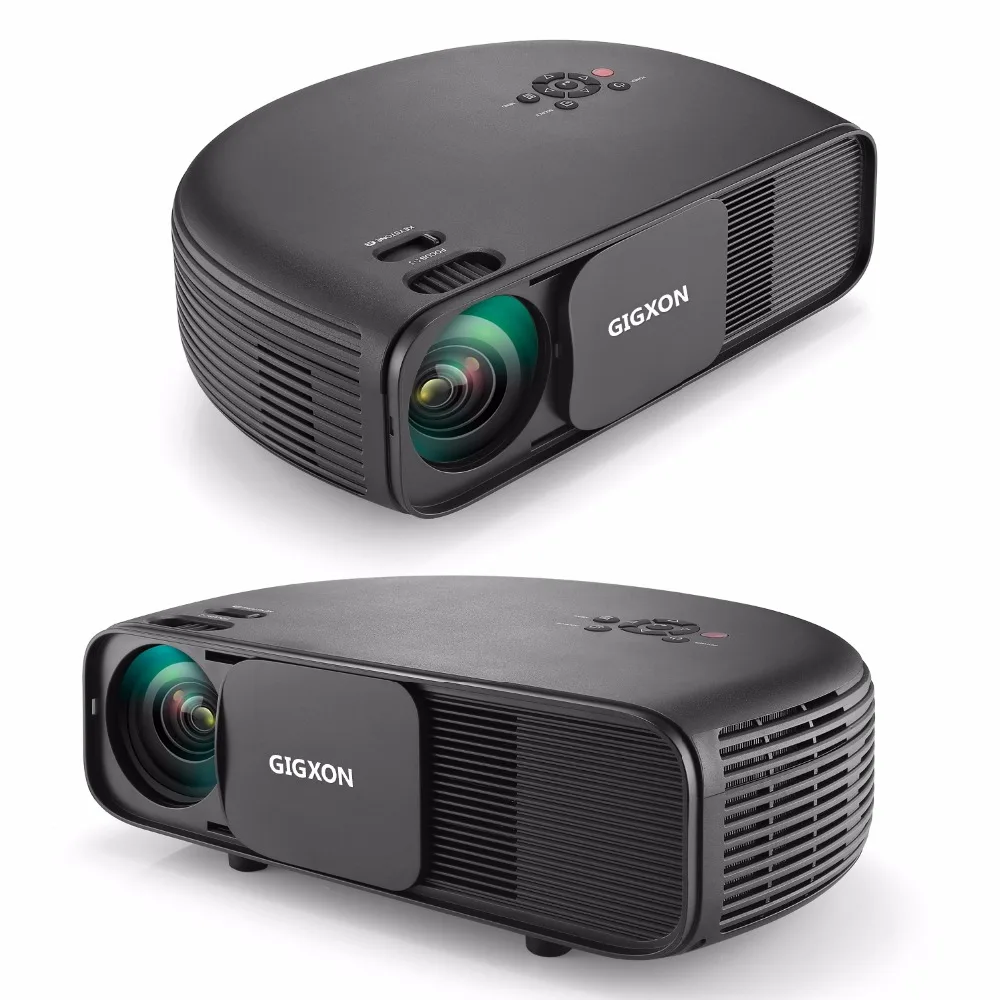 Gigxon G760 1080P HD супер проектор 5 м 3200 люменов 2000:1 светодиодный USB/SD карты/VGA/AV/наушники для использования дома, офиса, класса