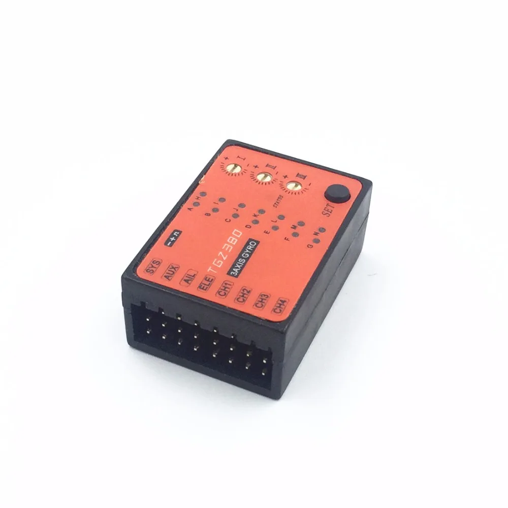 TGZ380 TGZ380B 3 осевая Гироскопическая беспилотная система для ALIGN TREX T REX и т. д. 450 550 600 700