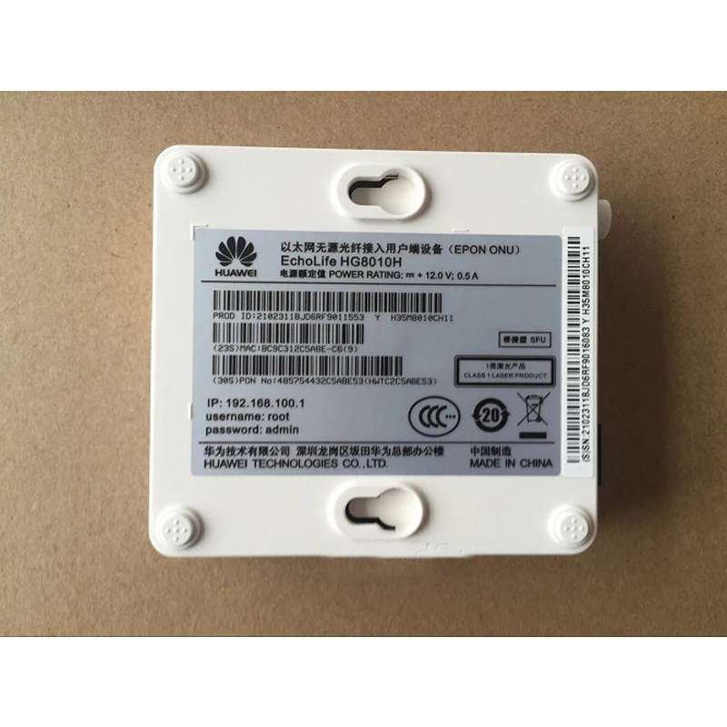 5 шт. HG8010H 1GE ethernet Порты и разъёмы Терминал EPON FTTH ONU ONT Modo Roteador Lan модель Понти |