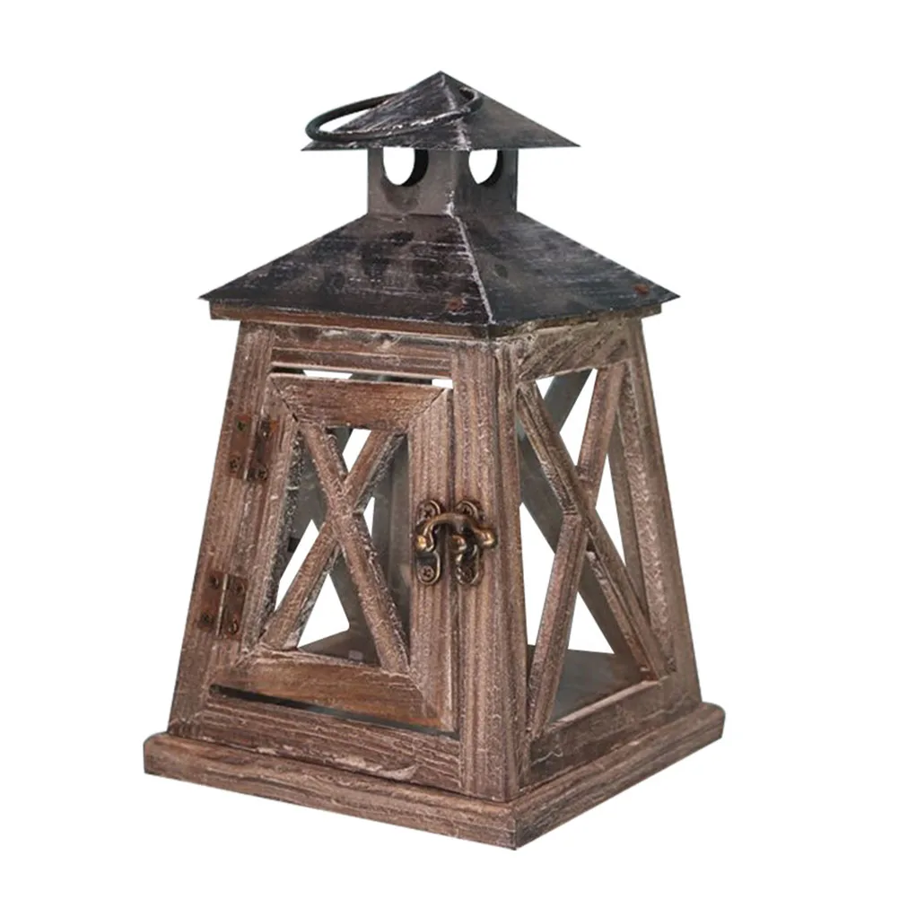 1 шт. подсвечник деревянный древесный уголь серый декоративный подвесной