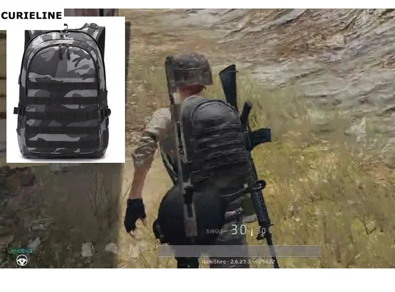 Рюкзак PUBG для мужчин школьные сумки Mochila Pubg Battlefield камуфляжный дорожный рюкзак из