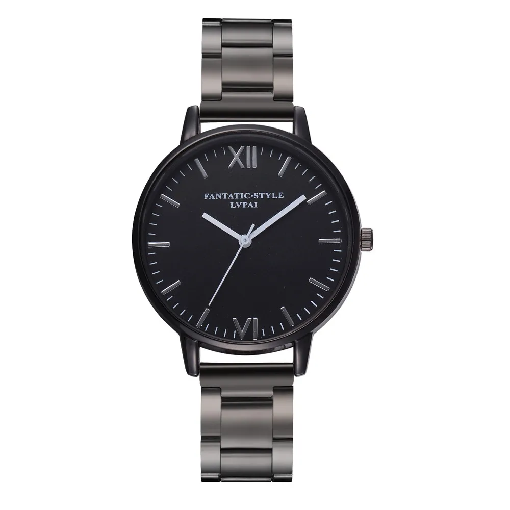 Quartz Wristwatches Классический женский, Черный Топ Роскошные брендовые женское платье Бизнес модные Повседневное Водонепроницаемый часы календарь кварцевые наручные часы S1 - Цвет: Quartz Wristwatches