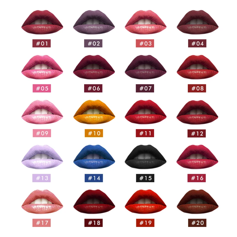 Mate mini Lipstick Pencil Cosmetics Matte Lips Pigment Nude set Long Lasting magic Makeup korean |