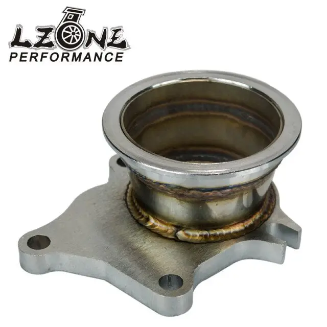 LZONE адаптер из нержавеющей стали для T3/T4 Turbo 5 болтов на 3 полосный фланец турбо