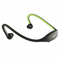 2gb sports professional wireless running playing outdroor headphone mp3 music player headset headphone earphone tf card slot