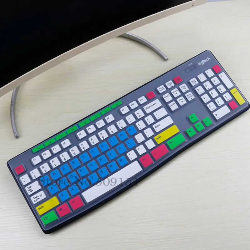 Водонепроницаемый силиконовый чехол для клавиатуры для logitech MK275 K275 MK200 K200 MK260 K260 MK270 K270 механический Настольный ПК