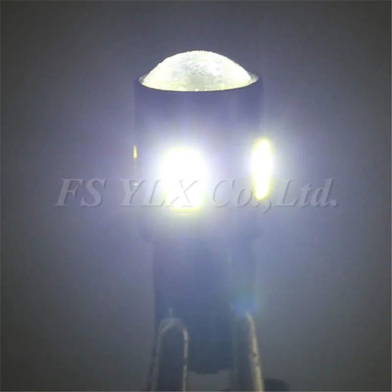 FSYLX 10 шт. T10 W5W 168 194 SMD без ошибок Светодиодные клиновидные боковые лампочки для
