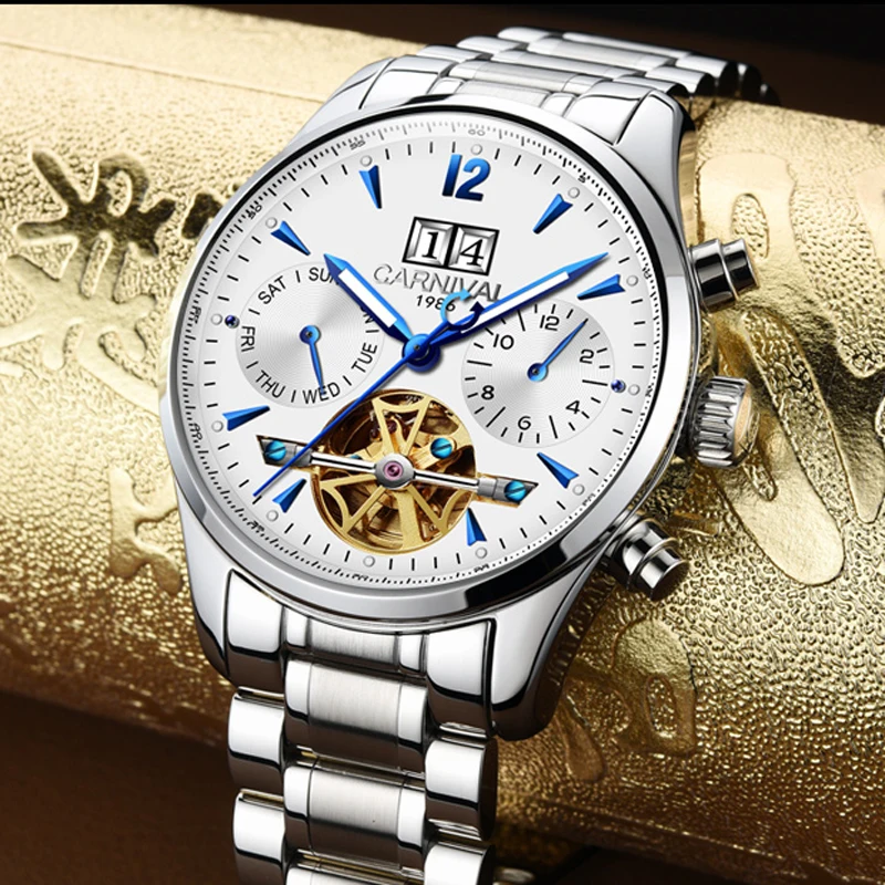 Карнавал автоматические механические турбийоном Военная водонепроницаемый