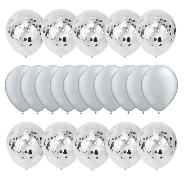 20pcs 12inch Balloons Happy Birthday Party Decorations Princess 1st First Birthday Girl Boy Wedding Just Married Supplies