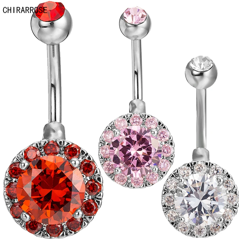 Новая мода посеребренные женские Кольца для пупка Бар хирургический пирсинг