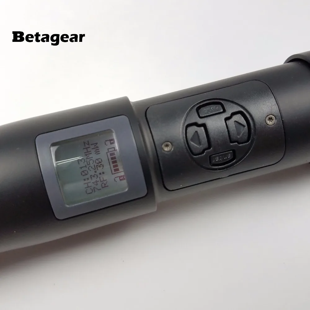 Betagear QLDX4 740-790 МГц беспроводной микрофон Система сценический микрофон истинное разнообразие микрофон цифровой микрофон ручной микрофон