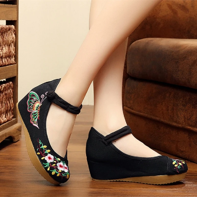 Marlisasa Chaussures Pour Femmes Женская модная танцевальная обувь с круглым носком черная