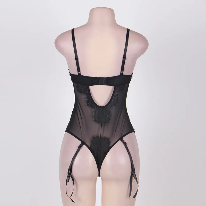 Комбинезоны Comeonlover женское прозрачное нижнее белье эротическое со стальными