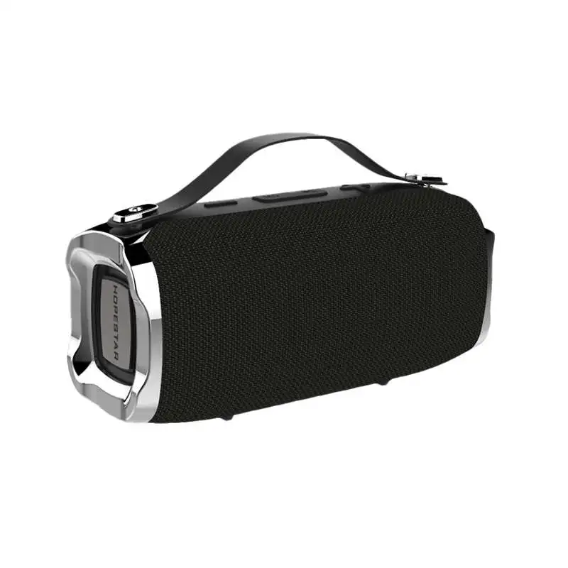 Black HOPESTAR H36 Мини Bluetooth динамик открытый портативный водонепроницаемый беспроводной маленький громкий динамик Hifi Бас Звук 3D стерео музыка Tf - Цвет: Black