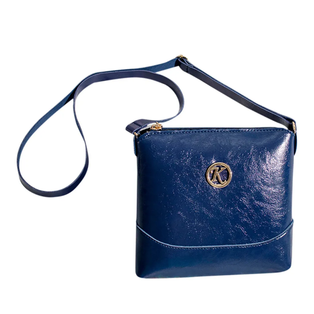 Women Messenger Bag Fashion Solid Color Phone Coin PU Leather Shoulder Cute Wild of the slung small Square bag #2 | Багаж и сумки