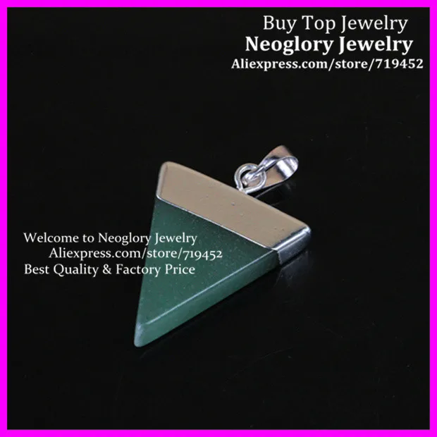 10 шт. Треугольники с украшением в виде кристаллов Розовый кварц опал зеленый