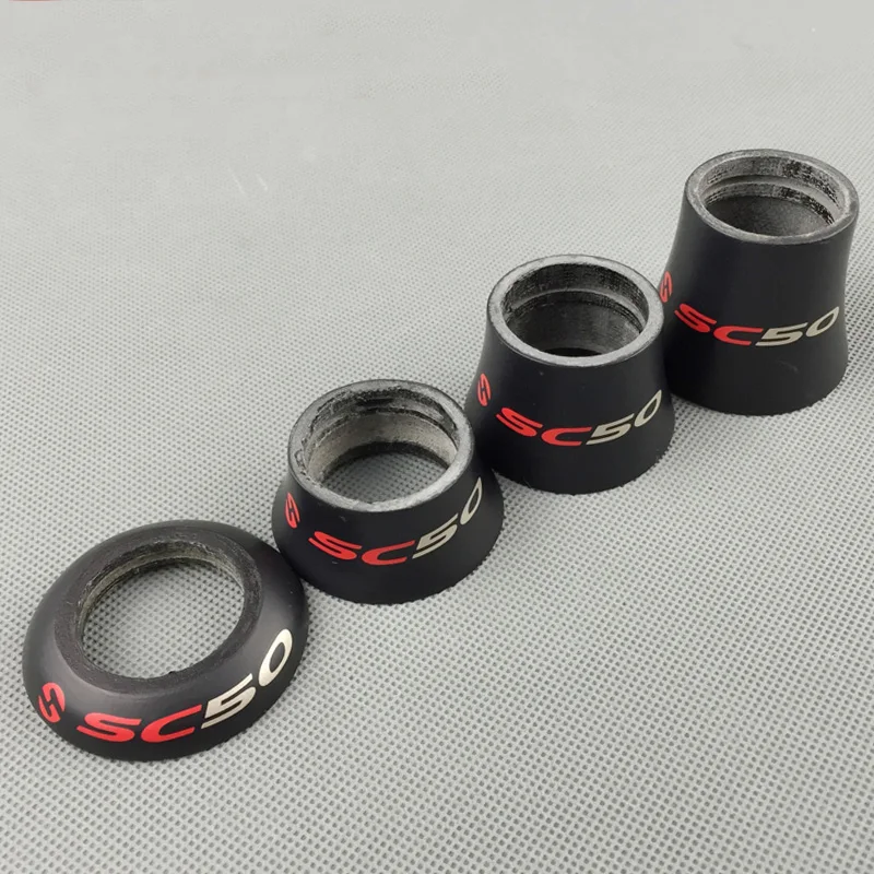 Полное углеродное волокно руль для велосипеда прокладки mtb велосипедная шайба с